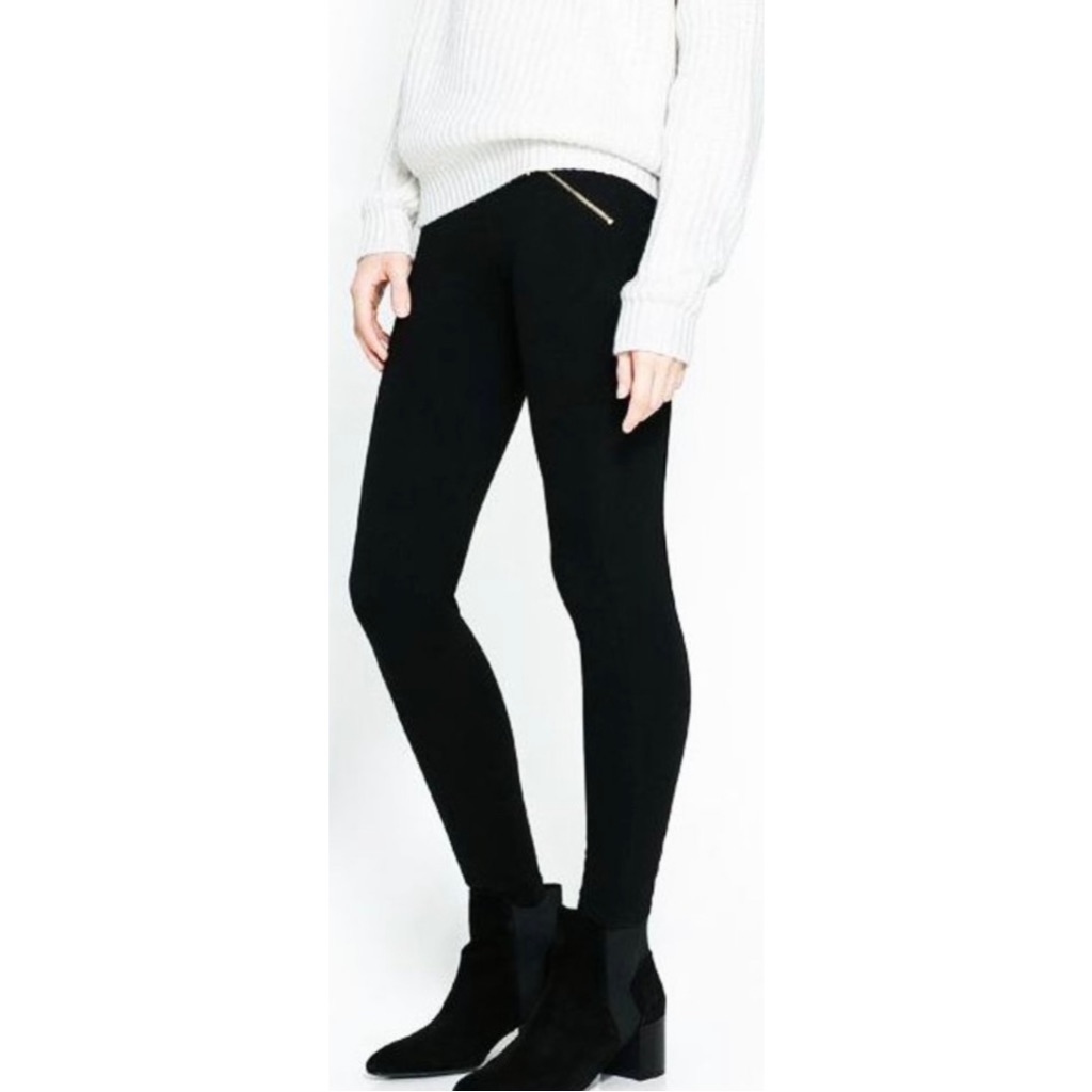 Zara Basic Zipper Jeggings